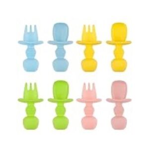 Baby first feeding spoon and fork set of 4